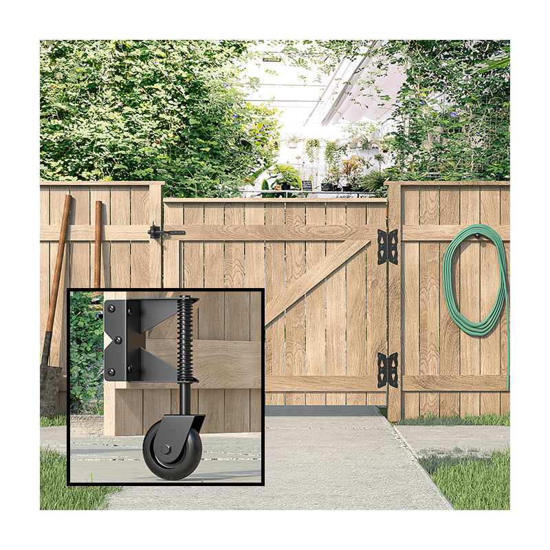 Left Gate Wheel