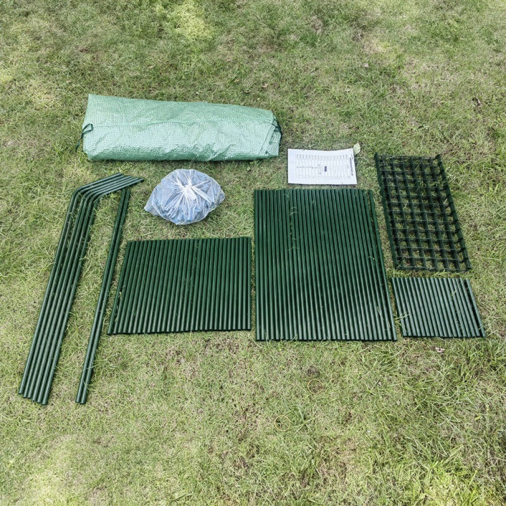 143 x 143 x 195cm Walk-in Mini Greenhouse PE Cover Plant Garden Shed