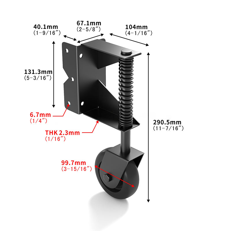 Right Gate Wheel