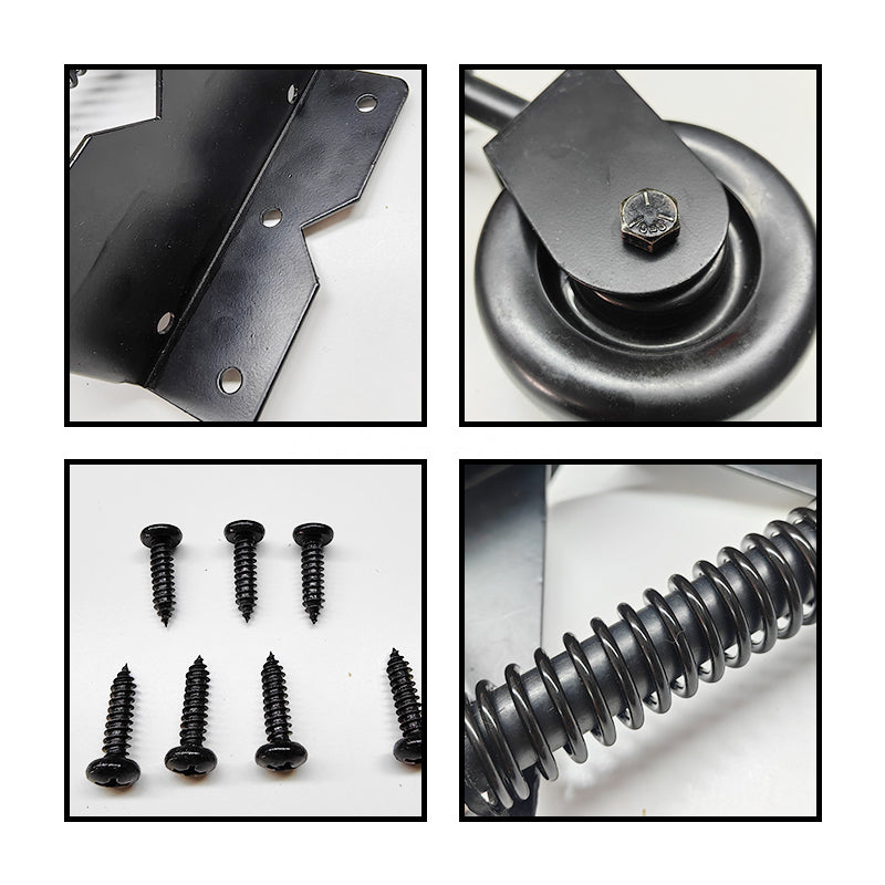 Black Right Gate Wheel