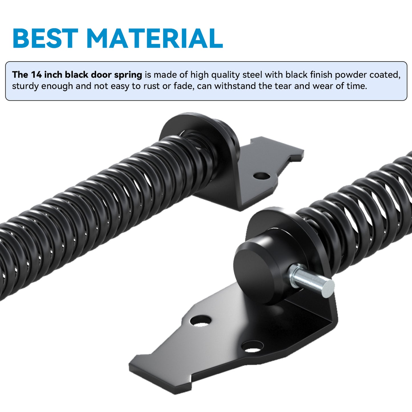 Gate Spring Heavy Galv 360mm