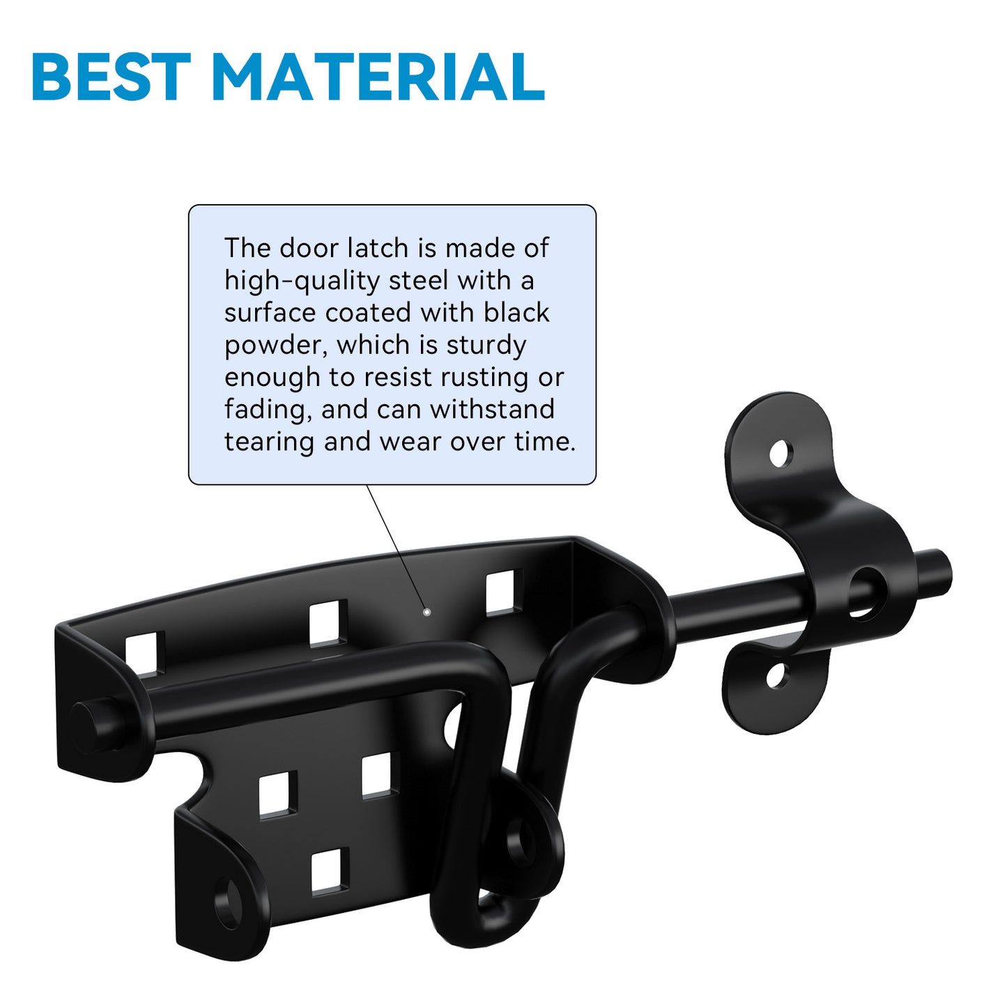 Wood Fence Latch