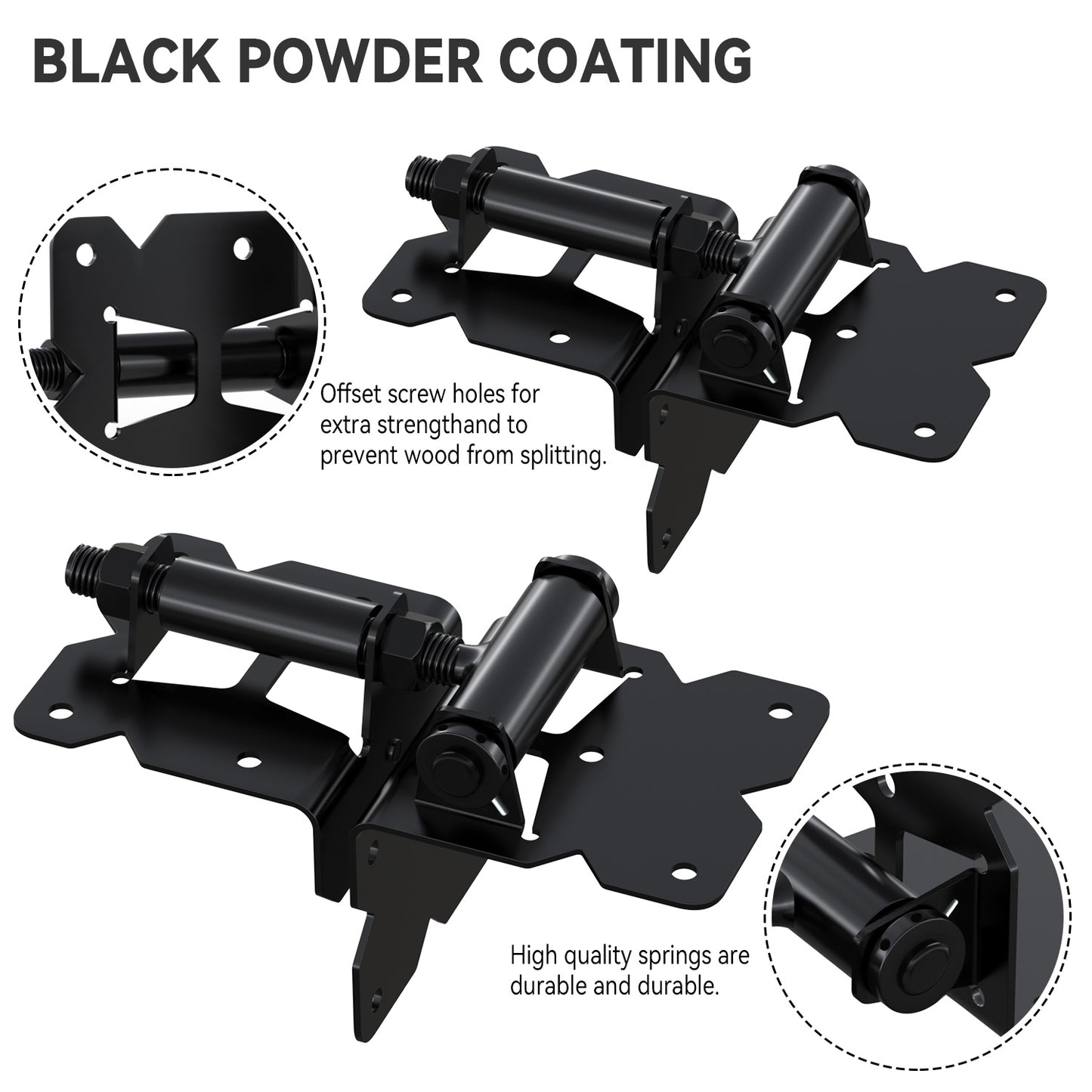 Preorder BLACK HINGE AND LATCH KIT