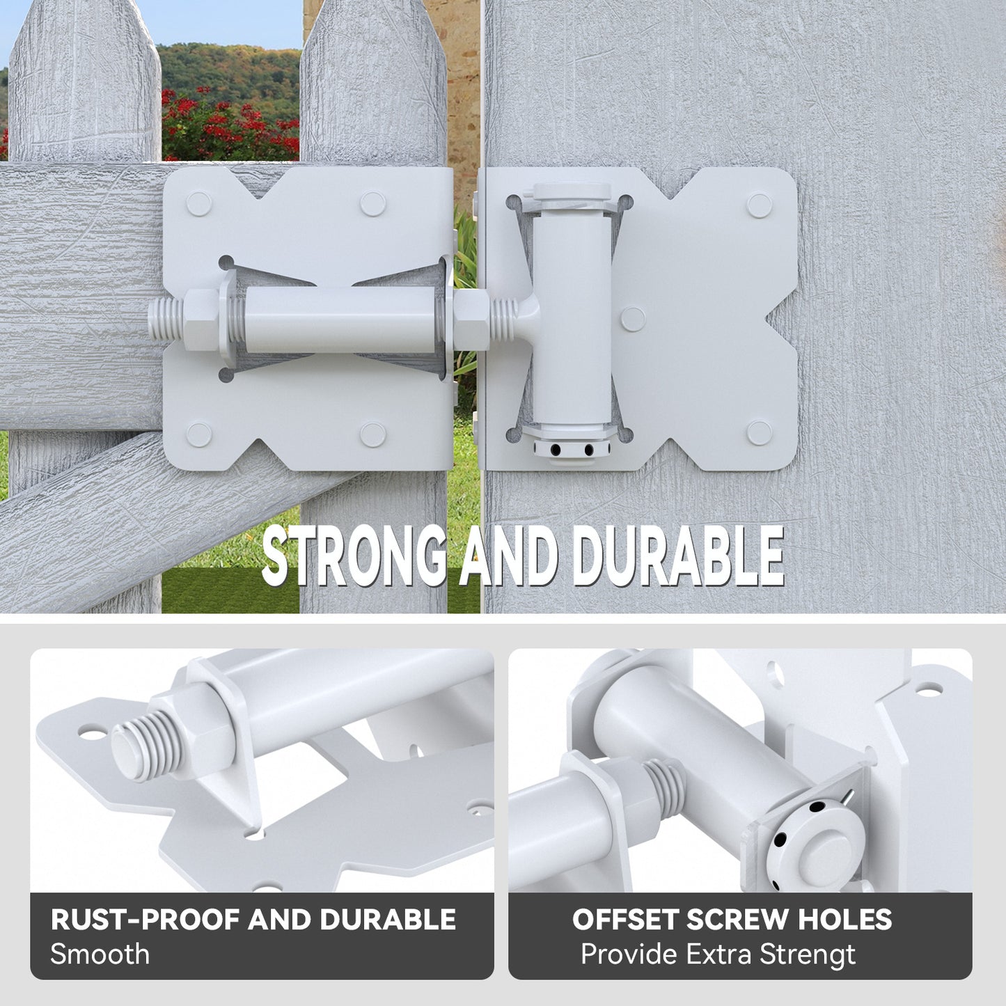 Preorder WHITE FENCE HARDWARE KIT