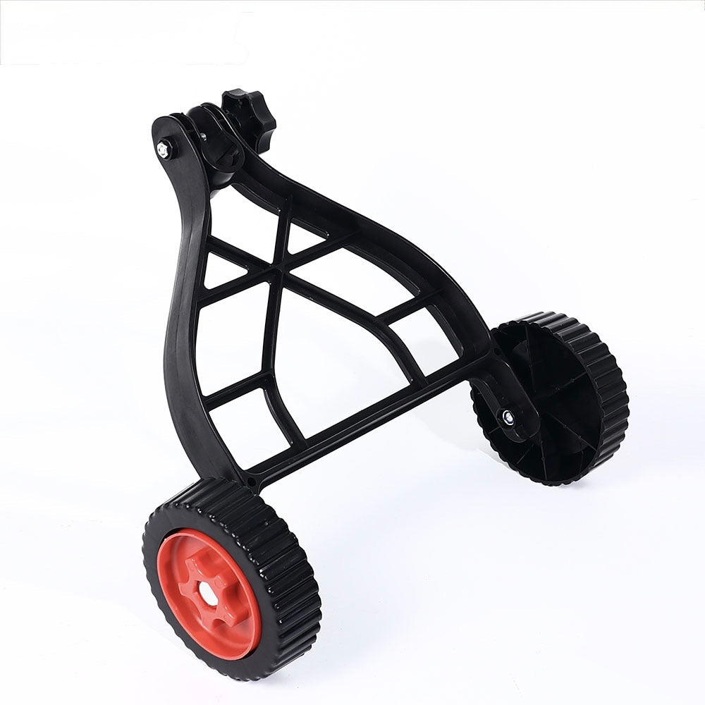 Trimmer Support Wheel Attachment