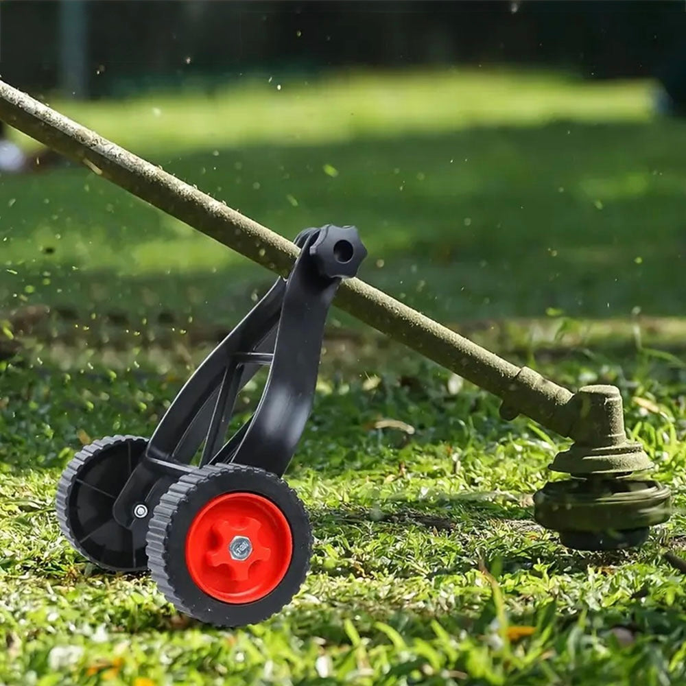Trimmer Support Wheel Attachment