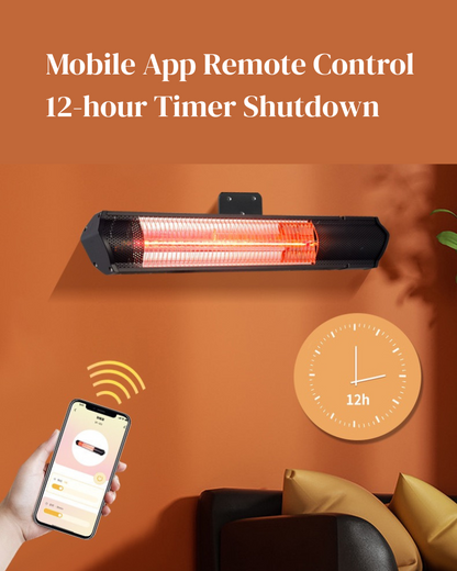 Preorder Outdoor Heater Instant Heater 2000W Remote Control