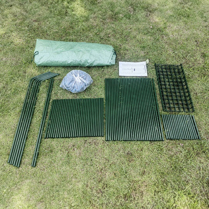 143 x 143 x 195cm Walk-in Mini Greenhouse PE Cover Plant Garden Shed