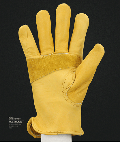 Short Leather Pruner Gloves