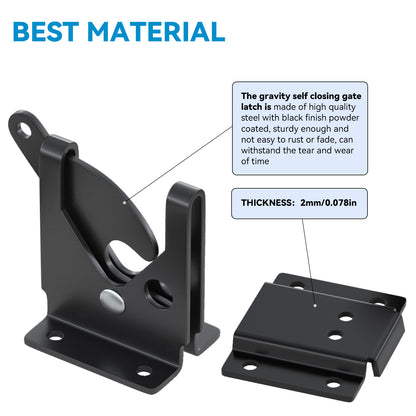 Wooden Fence Latch Lock