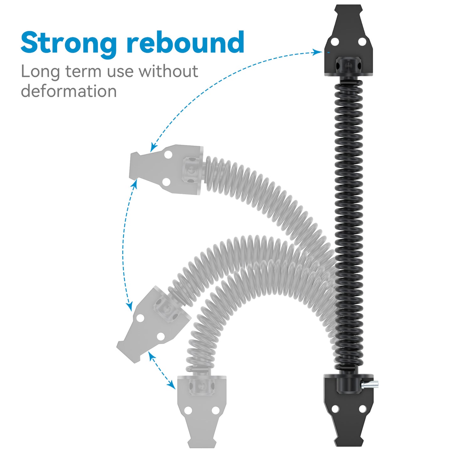 Gate Spring Heavy Galv 360mm