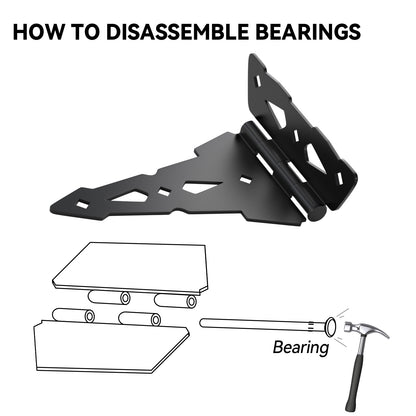 Preorder BLACK FENCE HARDWARE KIT 3