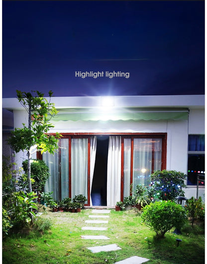 Quality 600 Lumens Solar 2-sensor Security Light Integrated large with Remote-RGB
