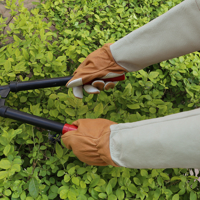 Leather Pruner Gloves Gardening Gloves (For Lady Use)